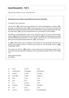 Vorschau - Arbeitsblätter - telc B2 Sprachbausteine Teil 1 (Schülerhilfe) + Lösung - Deckblatt