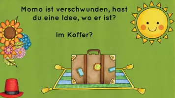 Vorschau - Arbeitsblätter - Wo ist Katze Momo ? - interaktive Lesespur mit Rätselblatt - Seite 2