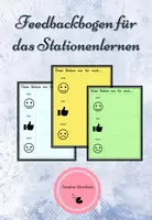 Vorschau - Stationenlernen - Feedback für das Stationenlernen - Deckblatt