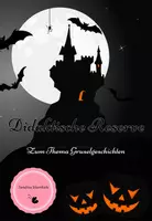Vorschau - Spiele - Didaktische Reserve Fächer Gruseldesign Gruselgeschichten - Deckblatt