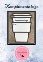Vorschau - Mal- und Bastelvorlagen - Komplimente to go / Wertschätzung in der sozialen Gruppe fördern - Deckblatt