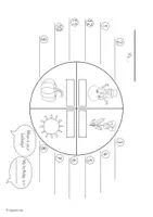 Vorschau - Arbeitsblätter - Picture Dictionary "Around the year" - Bilderwörterbuch - Seite 1