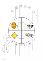Vorschau - Arbeitsblätter - Picture Dictionary "Around the year" - Bilderwörterbuch - Seite 2