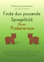 Vorschau - Spiele - Konzentrationsübung - Spiegelbild finden - Bären - Probeversion - Deckblatt