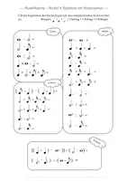 Vorschau - Arbeitsblätter - Musiktheorie: Modul 5 - Rechnen mit Notenwerten - Seite 1
