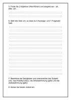 Vorschau - Arbeitsblätter - Satz des Tages - Deutsch 3/4 - Seite 3