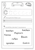 Vorschau - Arbeitsblätter - Kleinbuchstaben lernen A bis Z - Seite 3