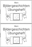 Vorschau - Arbeitsblätter - Übungsheft Bildergeschichte mit Flugplan und Checkliste - Seite 2