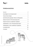 Vorschau - Unterrichtsreihen - Themenheft Wölfe (3. - 5. Klasse, dreifach differenziert) - Seite 3