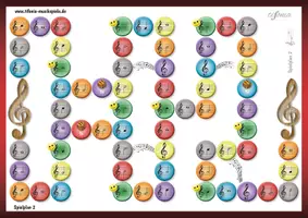 Vorschau - Spiele - Tifonia "Noten würfeln" Spielplan 2 - Seite 1
