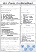 Vorschau - Arbeitsblätter - Eine Stunde Rechtschreibung (zum Ausdrucken oder interaktiv) - Seite 1
