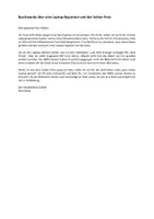 Vorschau - Arbeitsblätter - telc B2 Beschwerde über IT-Firma / Reparatur + Musterlösung - Seite 1