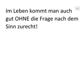 Vorschau - Stundenentwürfe - Sinn und Lebensglück - Wofür es sich zu Leben lohnt! - Seite 3