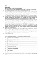 Vorschau - Arbeitsblätter - "What a party" - Reading comprehension - Seite 2