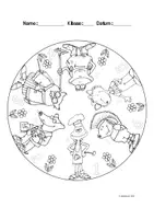 Vorschau - Arbeitsblätter - Zebrabuch - Mandala Pack 1 - Seite 3