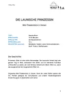 Vorschau - Unterrichtsreihen - Mini-Theaterstück: DIE LAUNISCHE PRINZESSIN - Seite 2