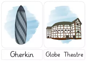Vorschau - Bildkarten - London & Sights: Flashcards / Bild- und Wortkarten (Wortschatzarbeit) - Englisch - Kl. 3/4 - Seite 2