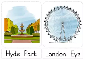 Vorschau - Bildkarten - London & Sights: Flashcards / Bild- und Wortkarten (Wortschatzarbeit) - Englisch - Kl. 3/4 - Seite 3