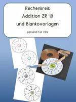 Vorschau - Spiele - Kopfrechnen, Addition, Subtraktion, Rechenkreise passend für CDs - Deckblatt