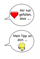 Vorschau - Bildkarten - Reflexionskarten - kriteriengeleitetes Feedback - Seite 1