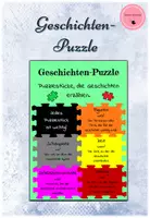 Vorschau - Poster - Geschichten-Puzzle (Puzzlestücke, die Geschichten erzählen.) - Deckblatt