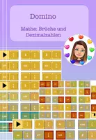 Vorschau - Spiele - Domino Brüche und Dezimalzahlen (differenziert) - Deckblatt