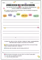 Vorschau - Arbeitsblätter - Arbeitsblätter Fasching / Karneval: Lesen, Grammatik, Rechtschreibung INTERAKTIV #edukilights22 - Seite 3