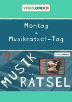 Vorschau - Spiele - Musikrätsel | QR-Code zu den Videos - Deckblatt