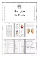 Vorschau - Arbeitsblätter - Das Jahr: Komplettpaket - Seite 1