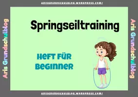 Vorschau - Arbeitsblätter - Springseiltraining Beginner: Individuelles Arbeiten - Deckblatt