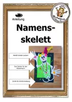 Vorschau - Unterrichtsreihen - PIMP MY SKELETON - Deckblatt