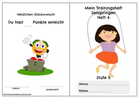 Vorschau - Unterrichtsreihen - Springseiltraining Heft4 Stufe 3 - Seite 1