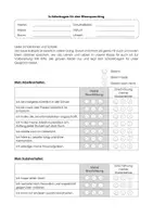 Vorschau - Anderer Materialtyp - Schülerbogen für den Elternsprechtag - Seite 1