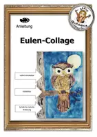 Vorschau - Stundenentwürfe - Eulencollage mit Zeitungspapier - Deckblatt