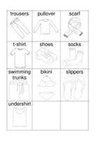 Vorschau - Arbeitsblätter - Sparpaket Englisch: English words: School, clothes, food - Seite 2
