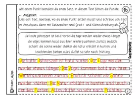 Vorschau - Unterrichtsreihen - Übungsheft "Rund um den Satz" Kl. 3+4 - Seite 2