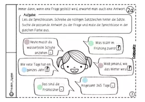 Vorschau - Unterrichtsreihen - Übungsheft "Rund um den Satz" Kl. 3+4 - Seite 3