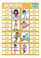 Vorschau - Spiele - DEPORTE (Sport) Spanisch Klammerkarten - Seite 2