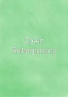 Vorschau - Stundenentwürfe - Op-Art Reihenplanung - Seite 1