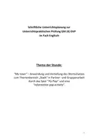Vorschau - Stundenentwürfe - In town - Info Gap Activity (Entwurf zur UPP) - Seite 2