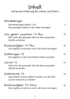 Vorschau - Aufgabenkarten - Das kleine Monster Lochfress - Zahlenübungen Bereich 1-10 - Seite 2