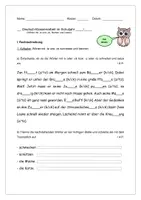 Vorschau - Klassenarbeiten - Deutsch Klassenarbeiten 3/4 Mischarbeiten - Seite 1