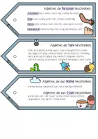 Vorschau - Merkblätter - Fächer "Treffende Adjektive" Kl. 3-4 - Seite 3