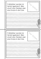 Vorschau - Arbeitsblätter - Frühblüher - Abschreibheft - zweifach differenziert - Seite 2