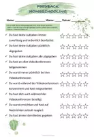Vorschau - Arbeitsblätter - Feedback Homeschooling - Seite 2