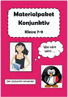 Vorschau - Arbeitsblätter - Materialpaket zum Konjunktiv - Deckblatt