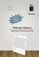 Vorschau - Stundenentwürfe - Mystery: Sicherheit im Chemieunterricht (differenziert) - Deckblatt