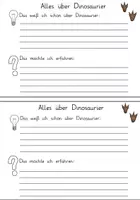 Vorschau - Arbeitsblätter - Forscherheft: Dinosaurier - Seite 3