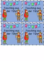 Vorschau - Anderer Materialtyp - Distanzlernen: Fasching aus der Tüte - Seite 2