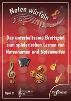 Vorschau - Spiele - Tifonia "Noten würfeln" Spielplan 2 - Deckblatt